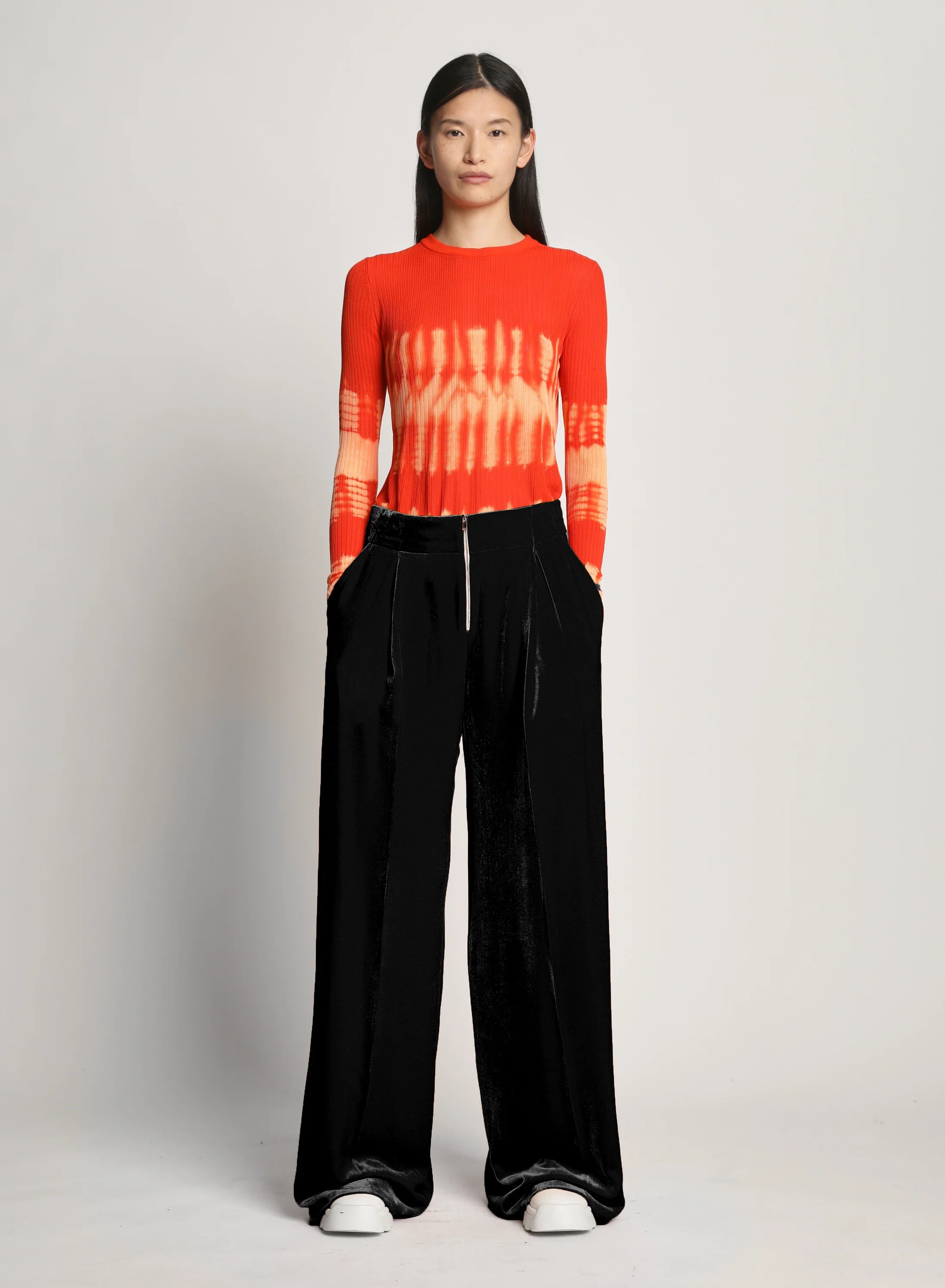 VISCOSE KNIT TIE DYE TOP
