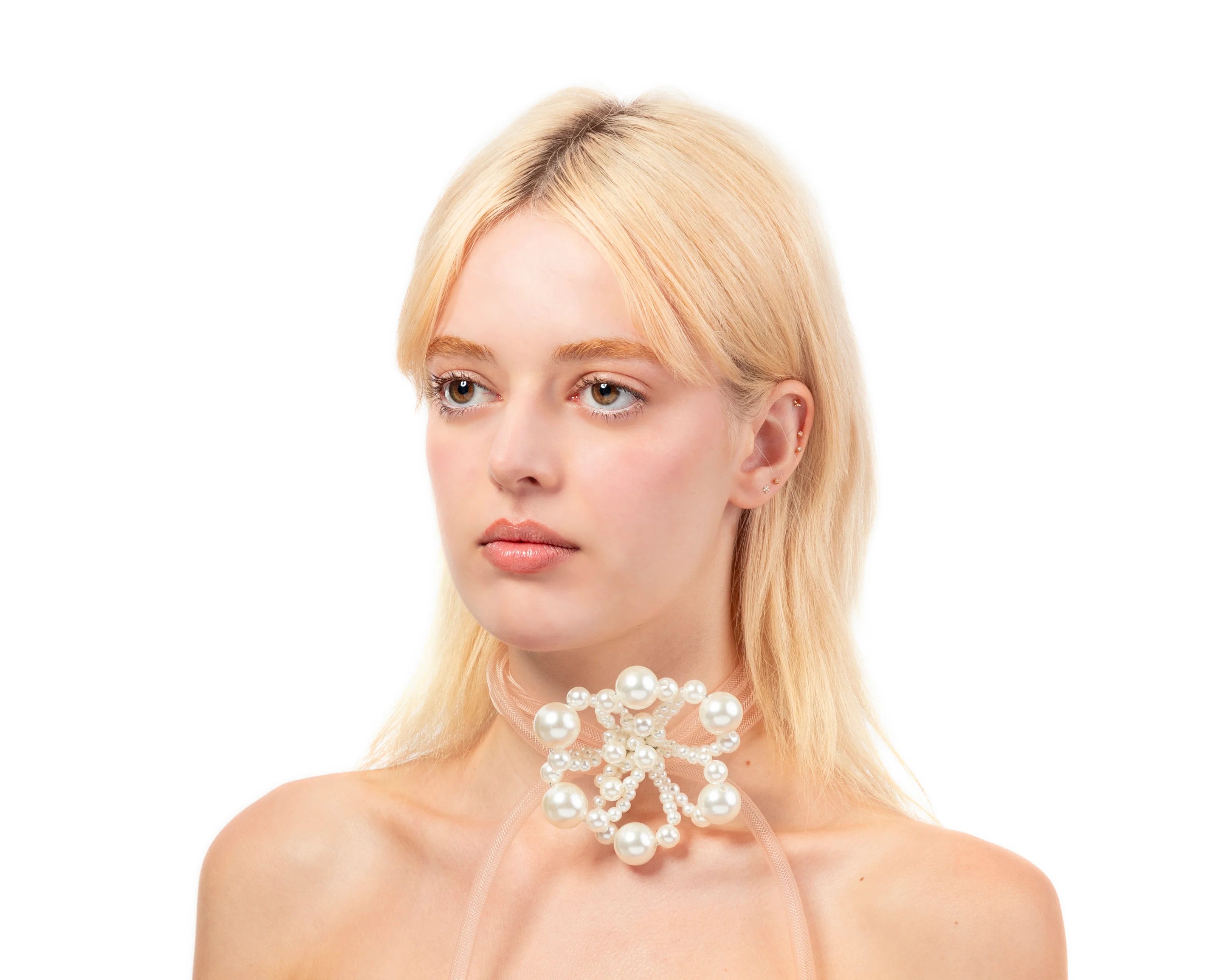 DELICIOUS CHOKER - PEARL