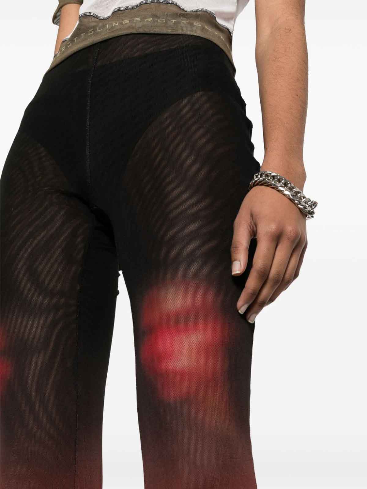 Fade Print Mesh Trousers