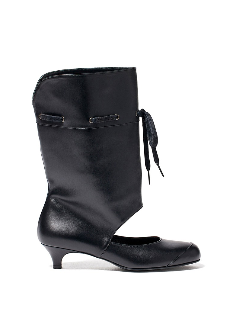SLOUCHY CUT-OUT HEELS