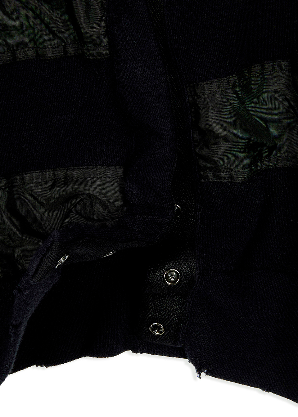 SLOUCHY PUFF PANEL CARDIGAN