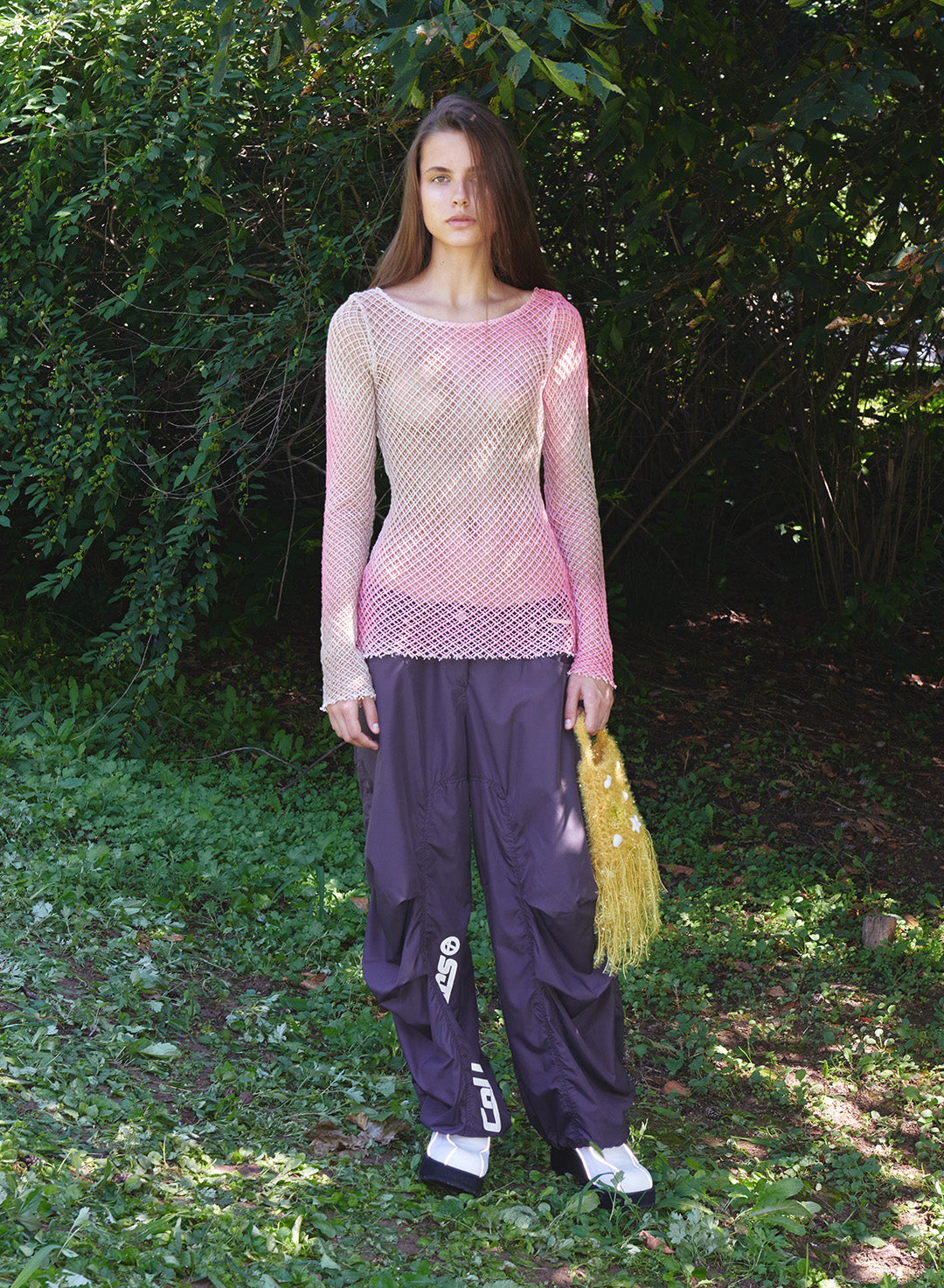 OMBRE MESH TOP