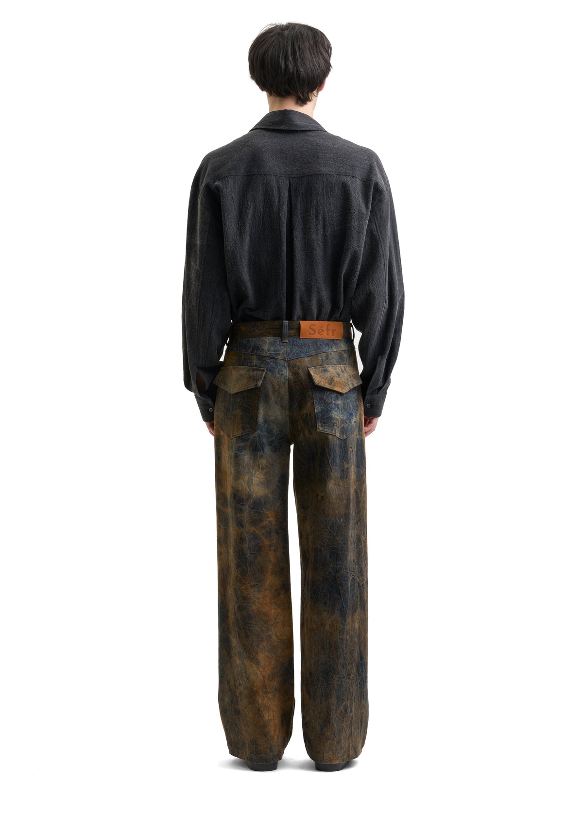 OVER-DYED RELAXED CUT JEAN