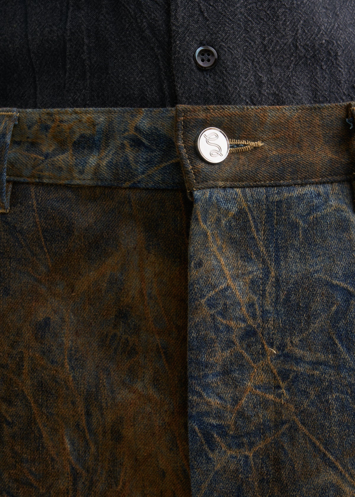 OVER-DYED RELAXED CUT JEAN