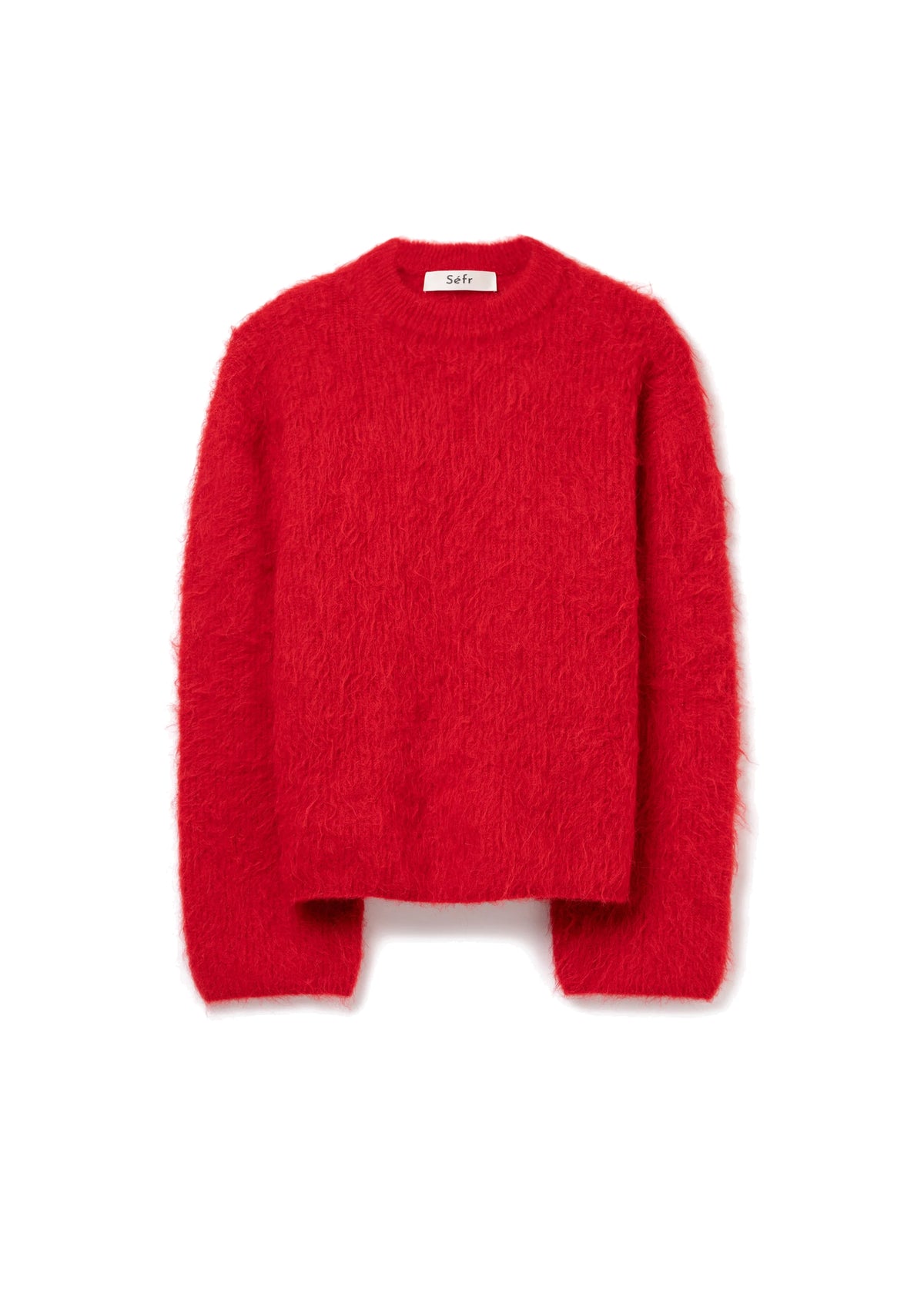 HARU SWEATER - RED ALPACA