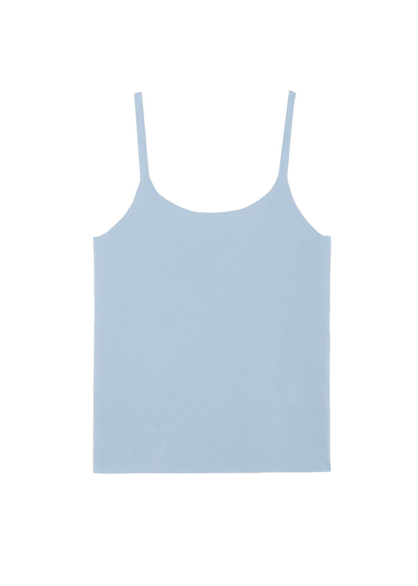 RIBBED LIGHT BLUE KNIT POLO
