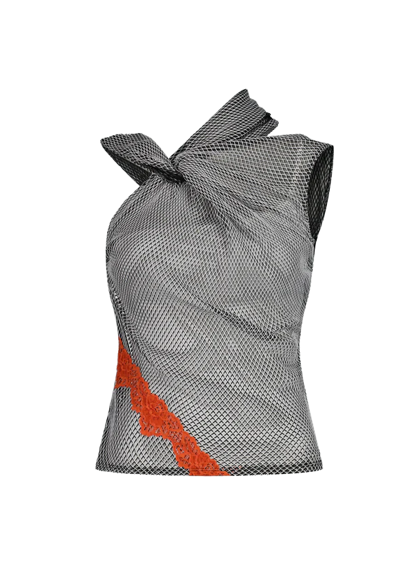 KNOTTED TWIST TANK TOP