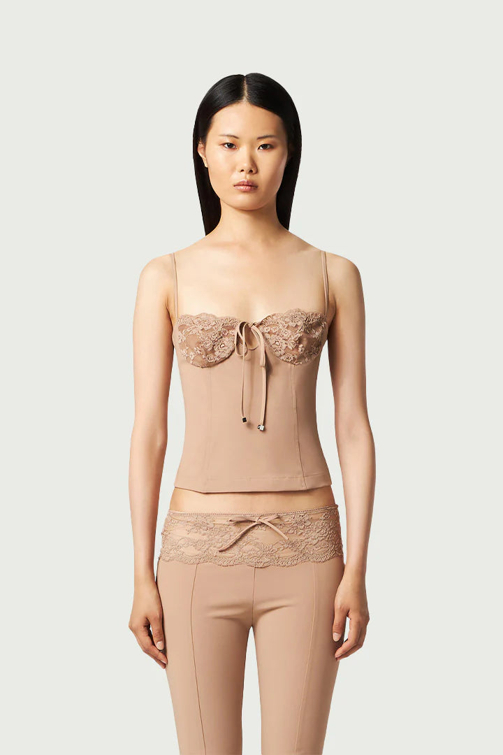 TOP LACE NUDE