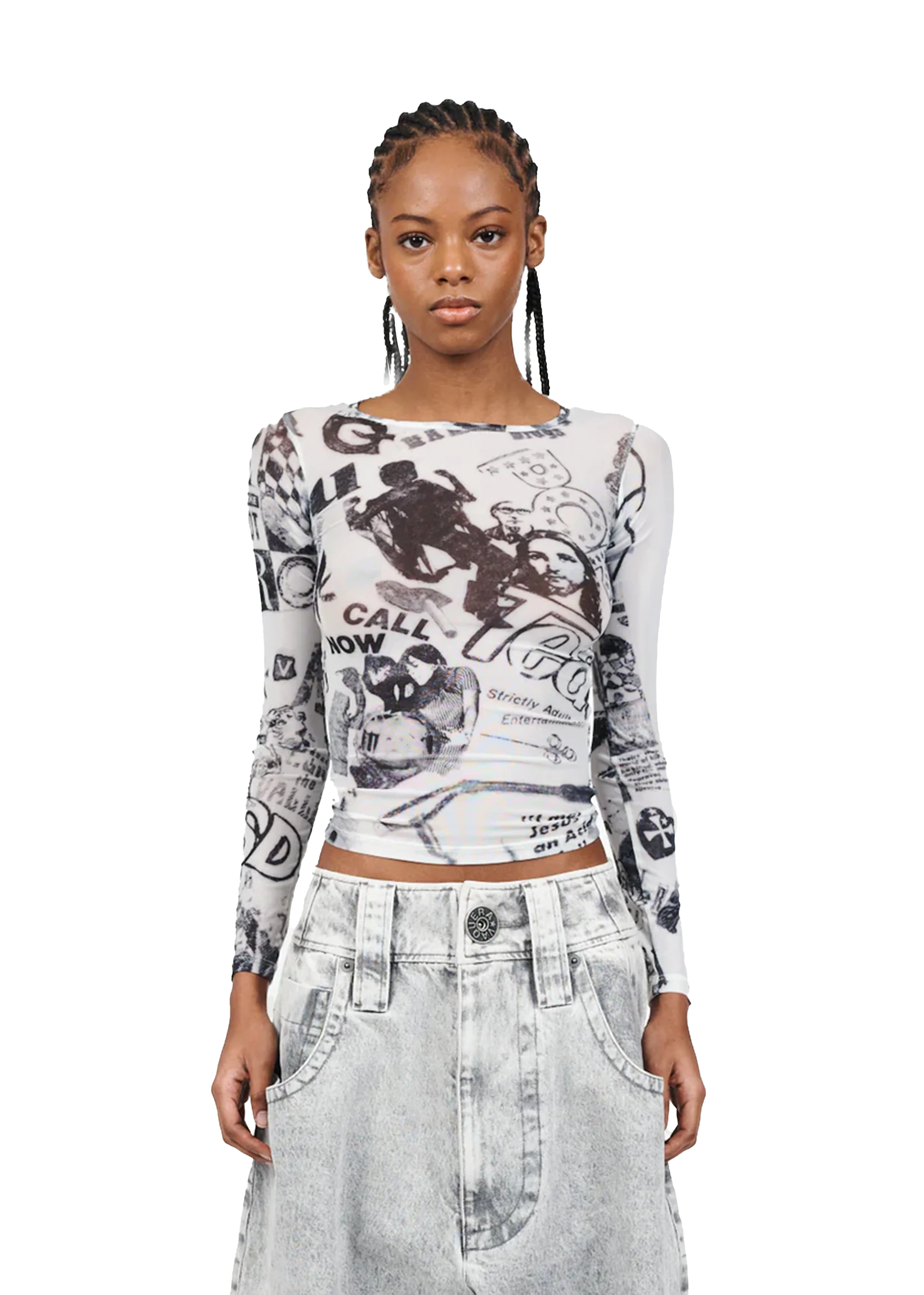 WOMEN'S HOLLYWOOD LOWBROW TOP
