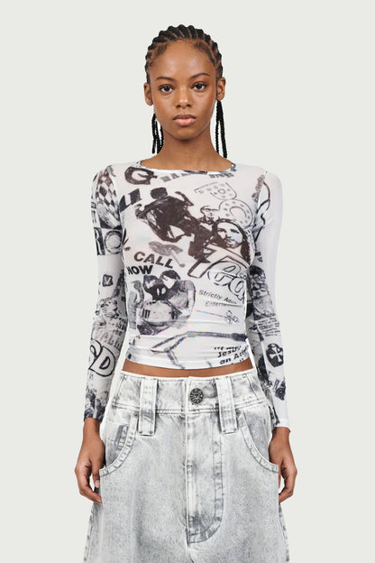 WOMEN'S HOLLYWOOD LOWBROW TOP