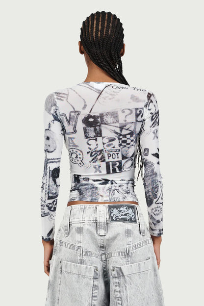 WOMEN'S HOLLYWOOD LOWBROW TOP