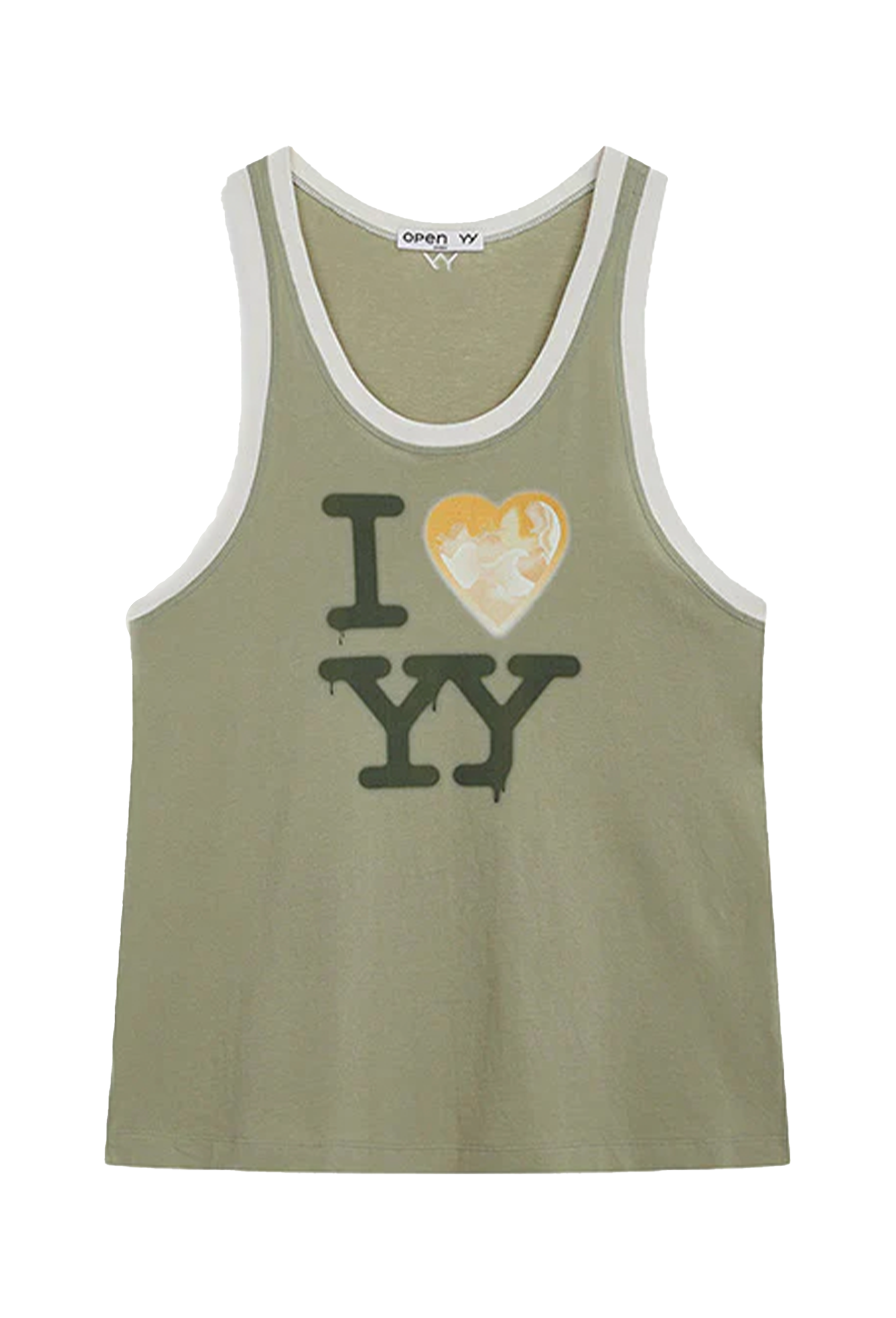 I LOVE YY SLEEVELESS / KH