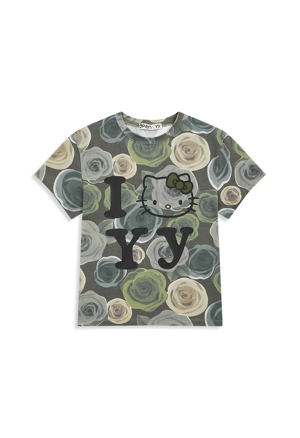 KITTY X YY BABY TEE