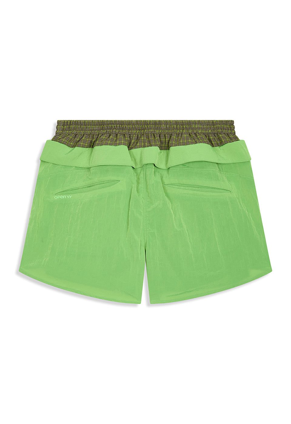 COLOR BLOCK LAYERED SHORTS