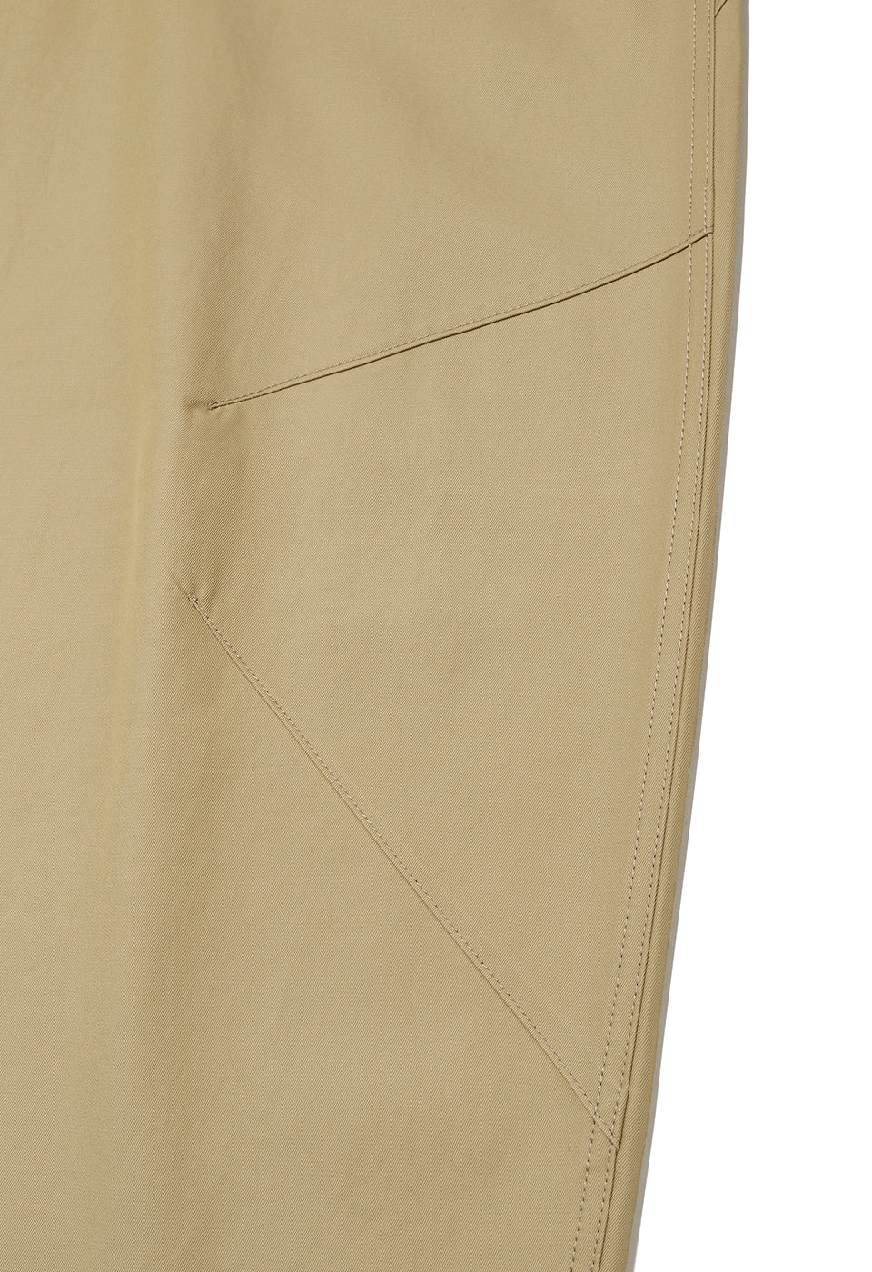 Beige Wide Leg Pants