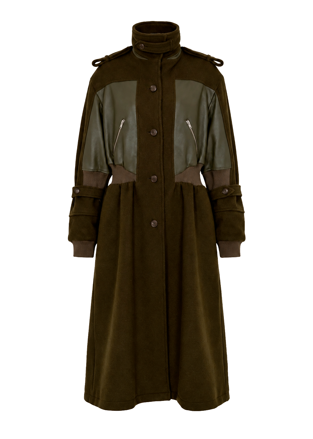 ALBY OVERLOCK DETAILED COAT