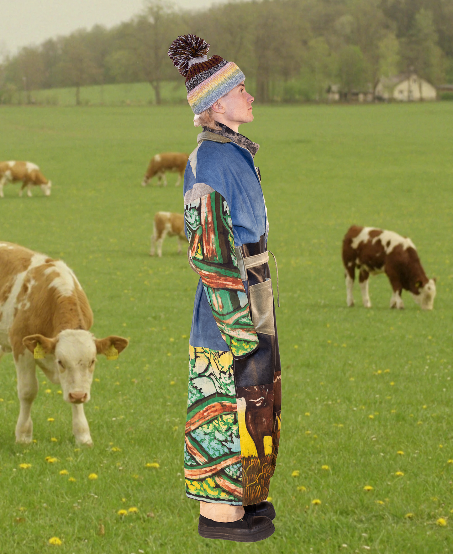 ANCIENT OAK PATCHWORK COAT