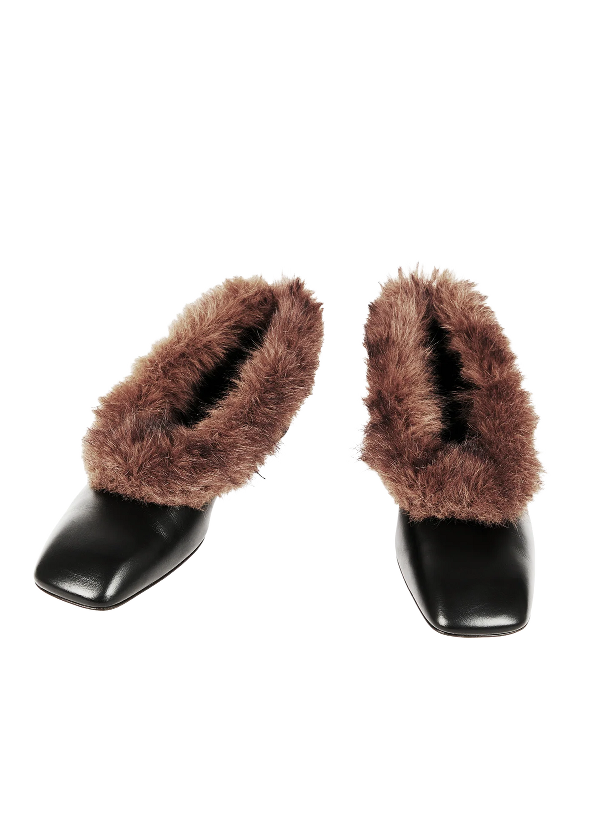 LEONORE ROUNDED LOAFER WITH FUR