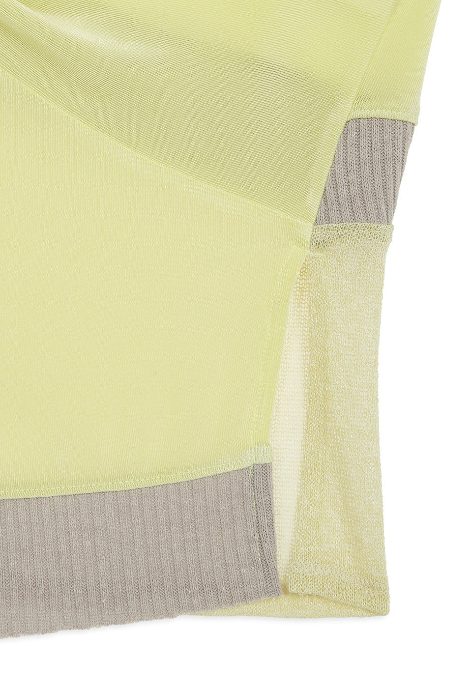 PANEL COWL BACK TOP - YELLOW