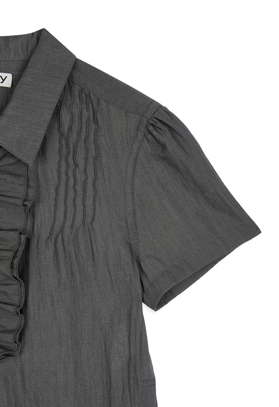 RUFFLE POLO SHIRT