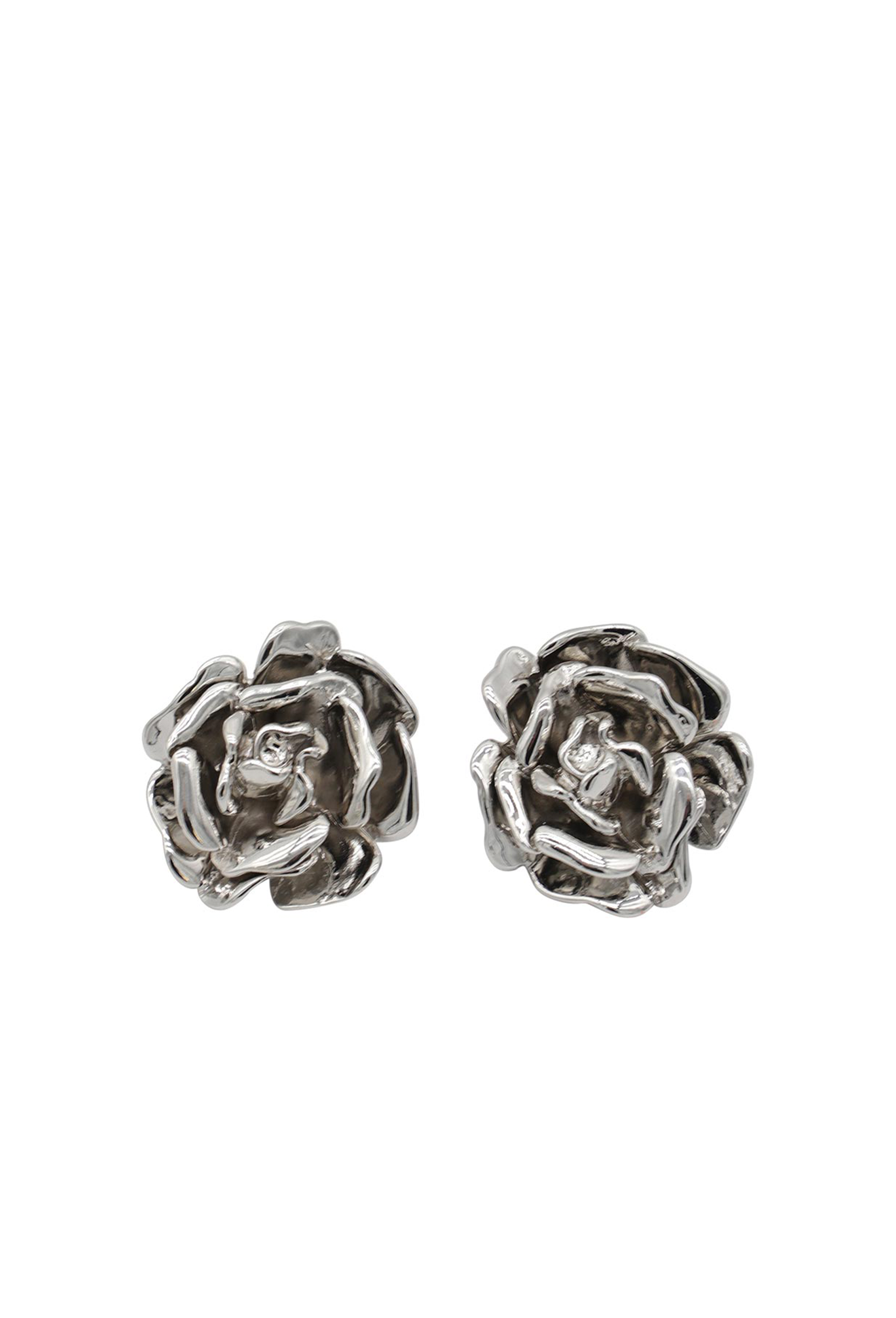 Earrings Metal Rose