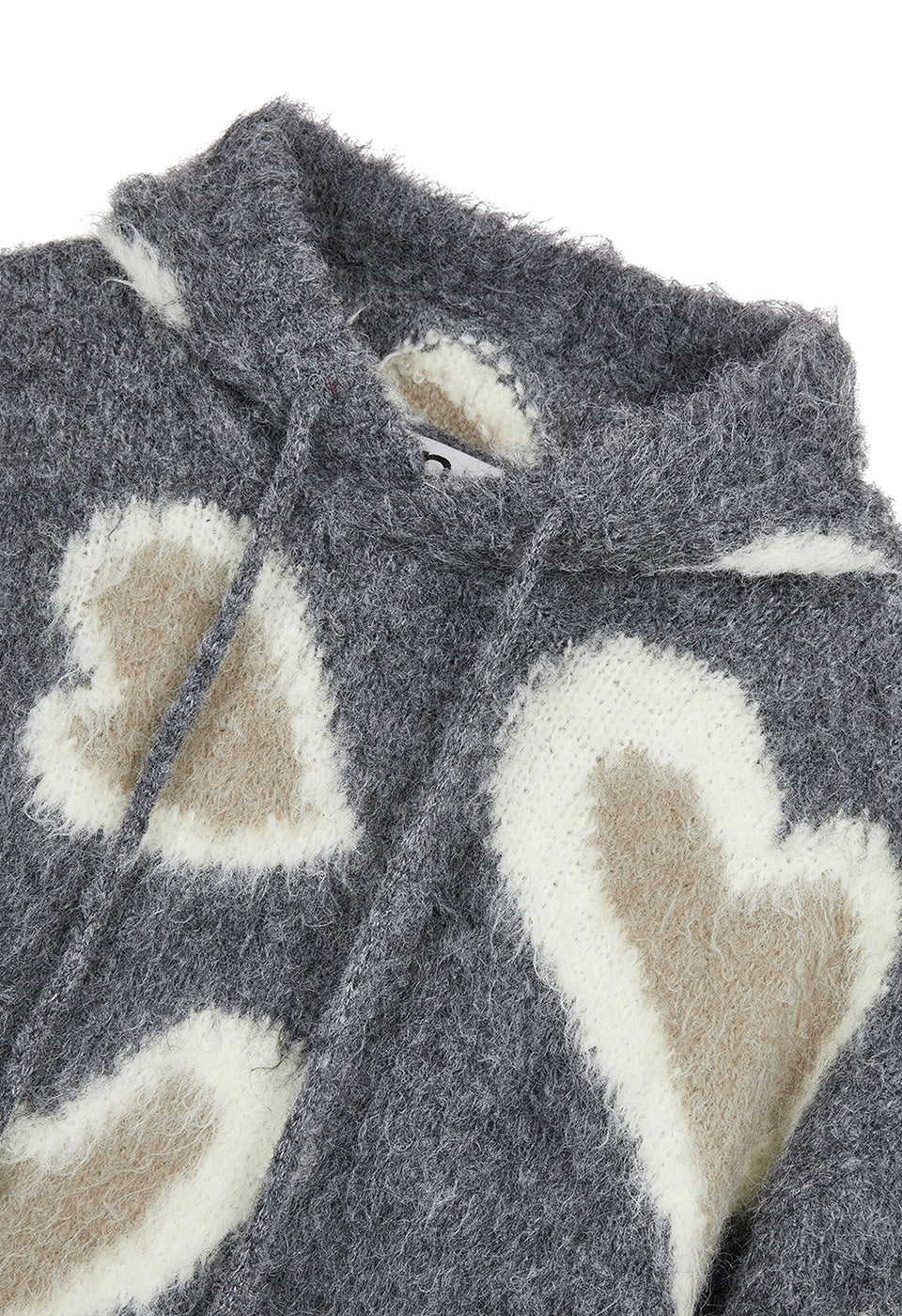 Knitted Leopard in Love Hoodie