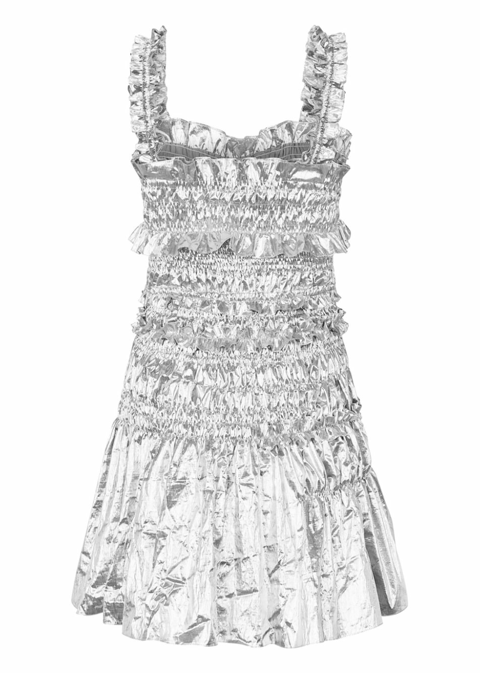 Silver Oona Minidress