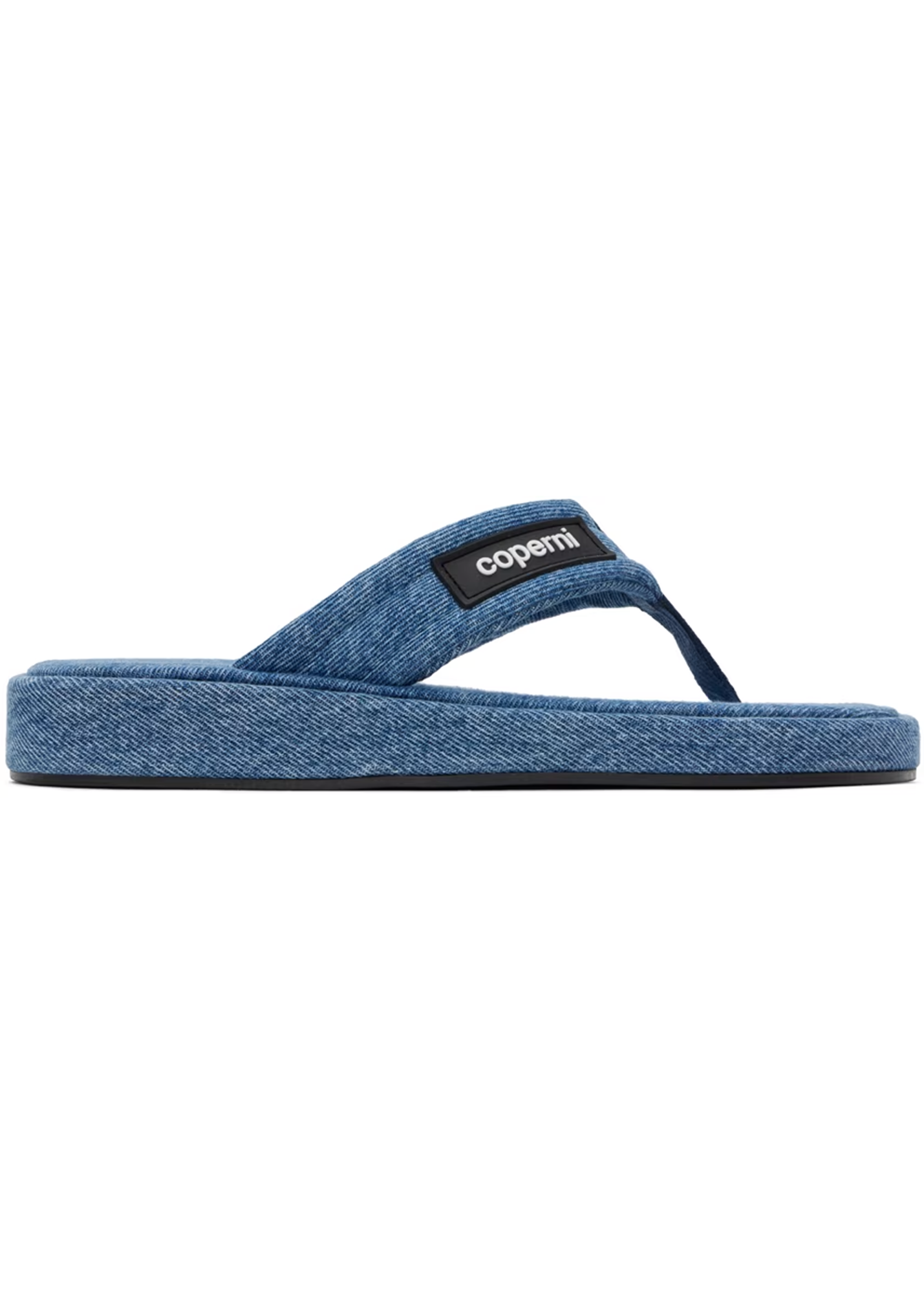 Denim Branded Flip Flop