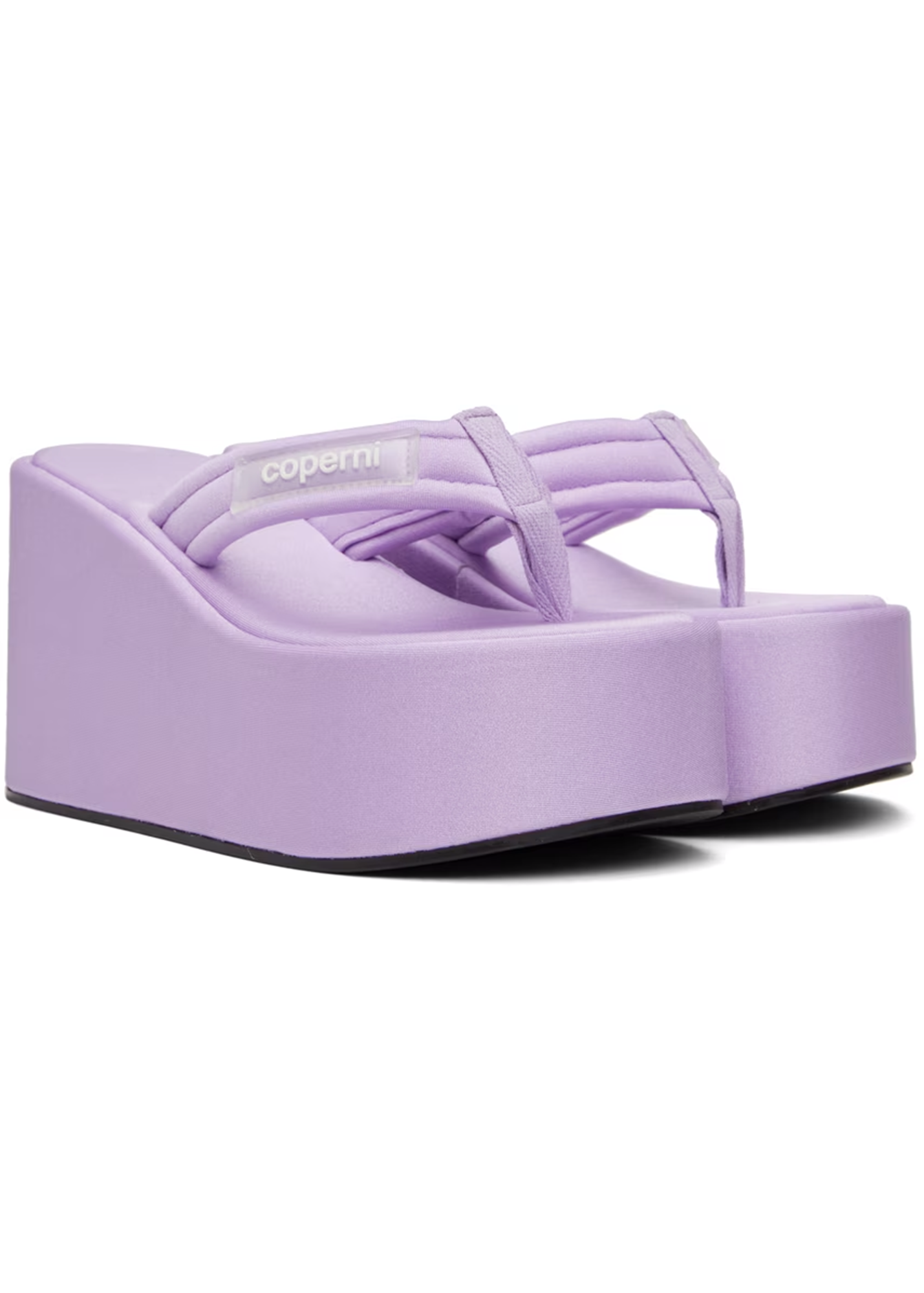 Branded Wedge Sandal Lilac
