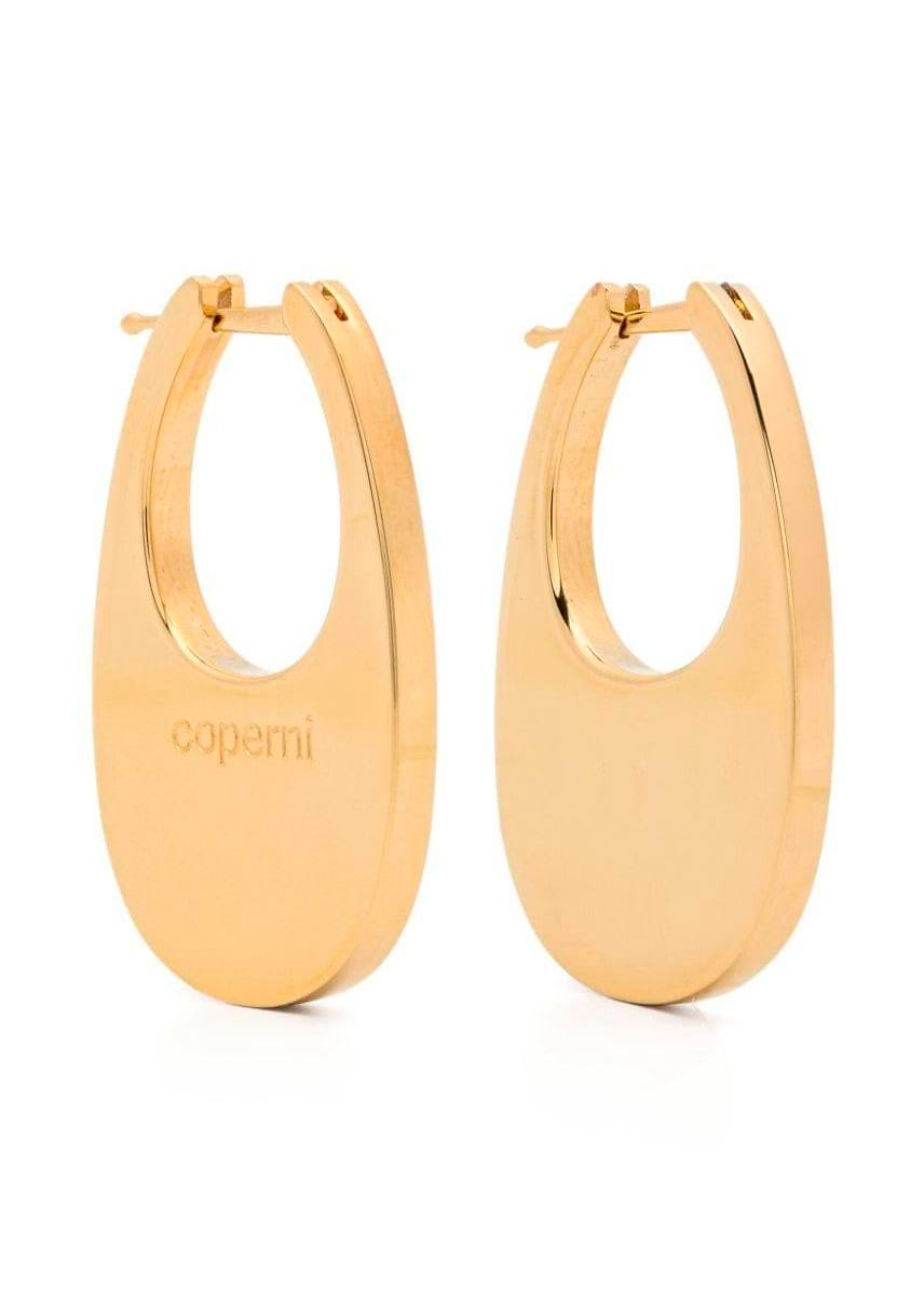 Small Swipe Earrings Gold