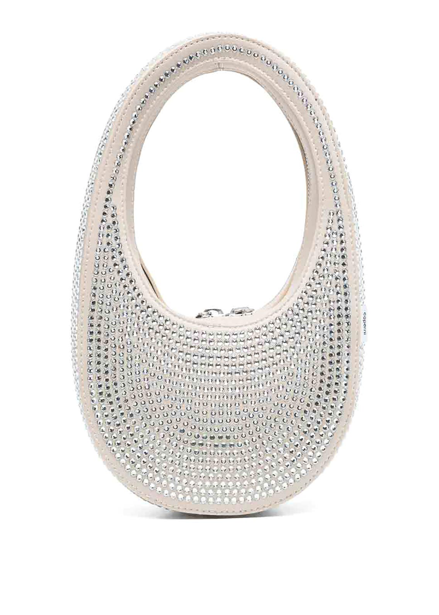 Crystal-Embellished Mini Swipe Bag