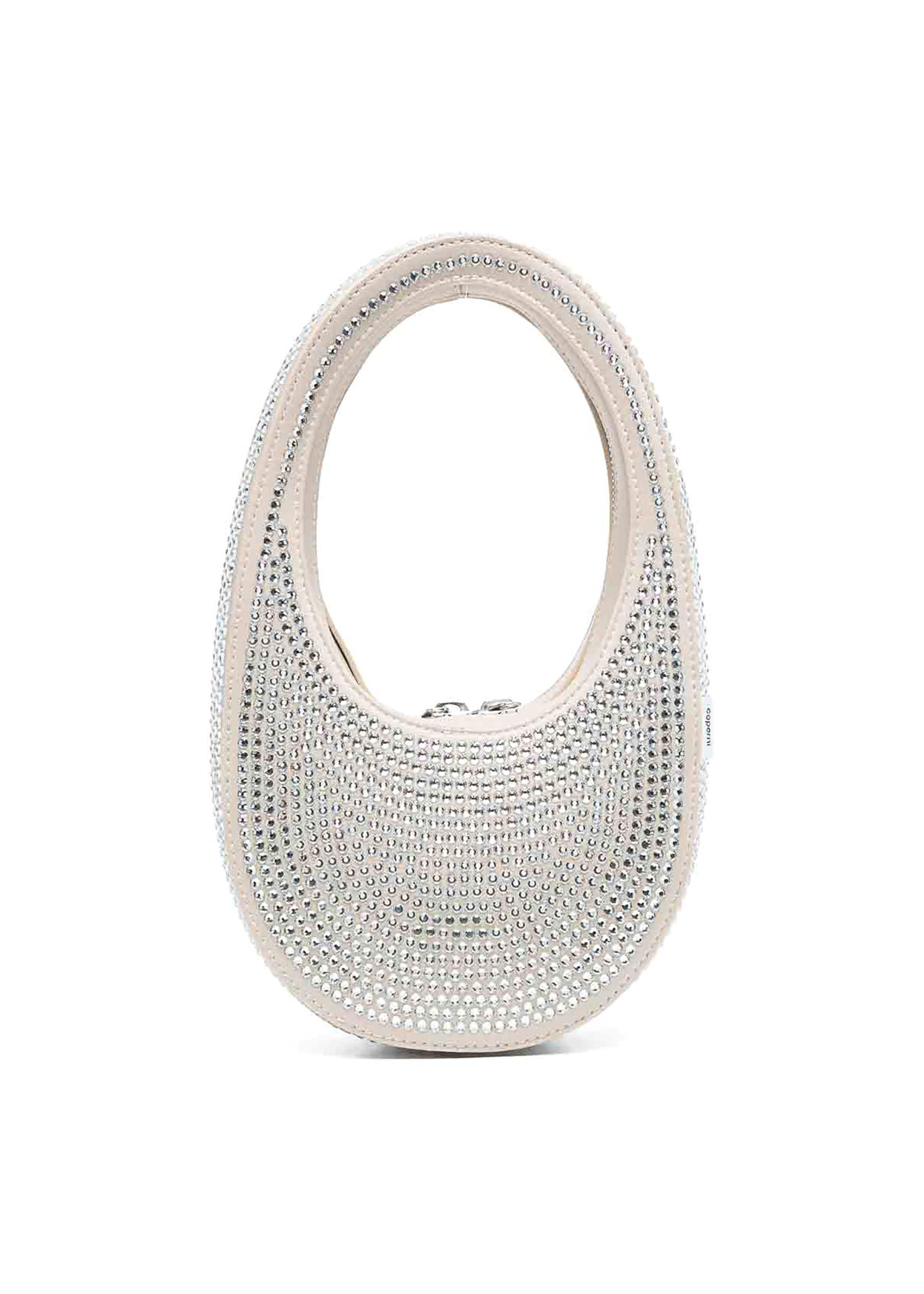 Crystal-Embellished Mini Swipe Bag