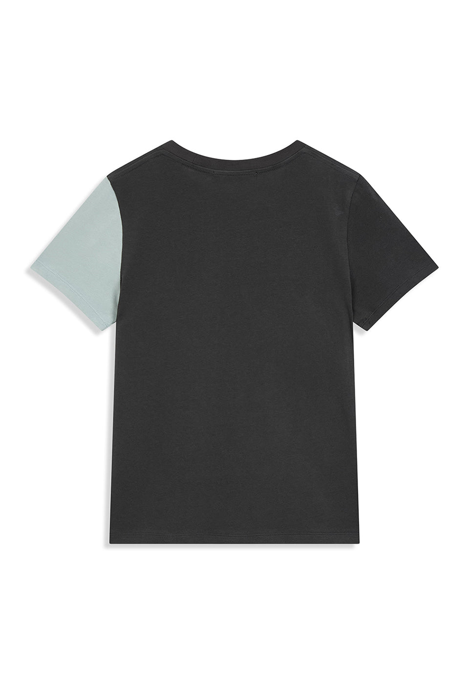 YY DOT TYPO TEE CHARCOAL