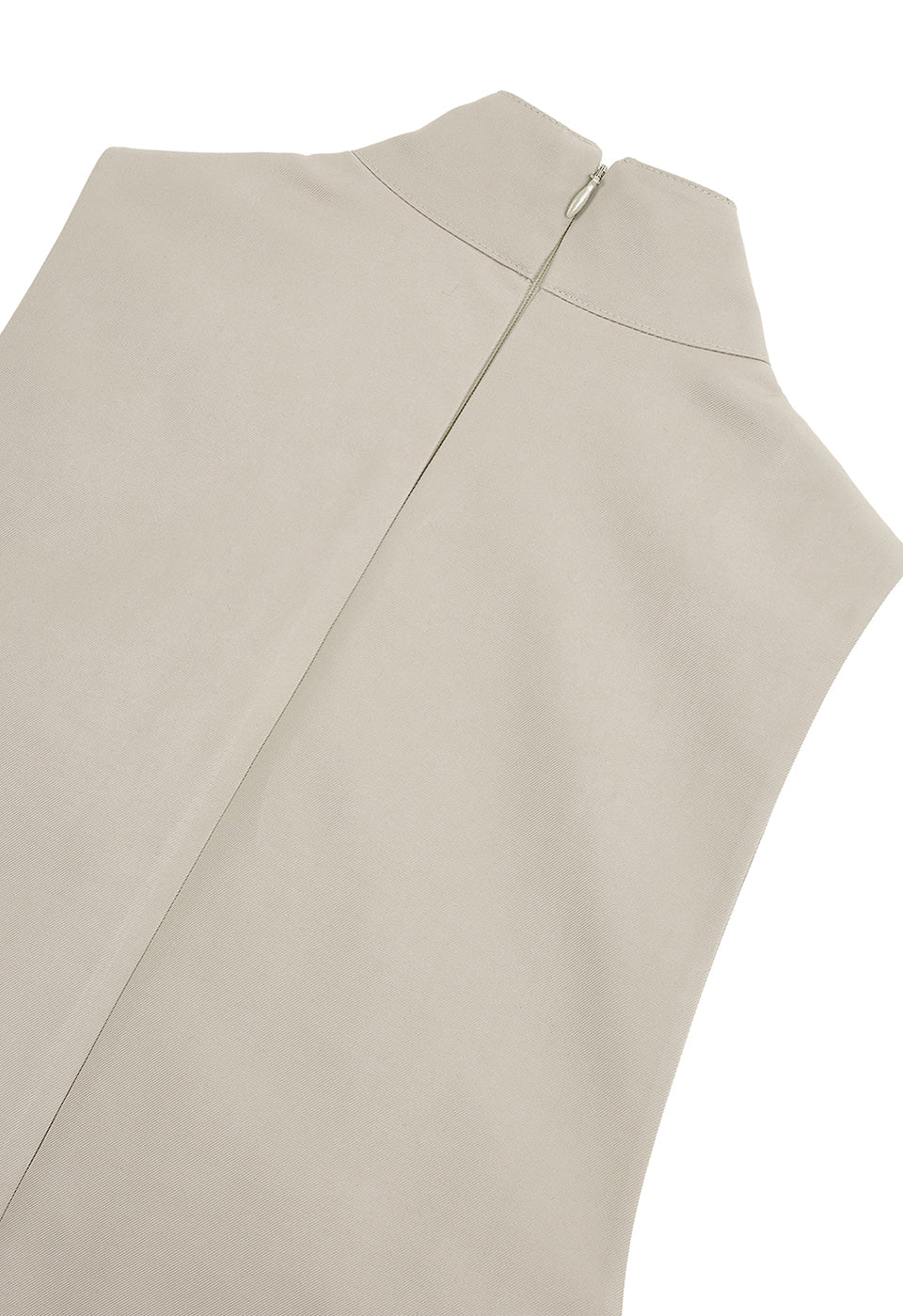 Woven Cargo Pocket Mini Dress Beige