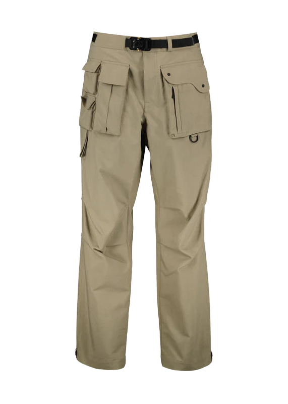 Beige Saddle Cargo Pants