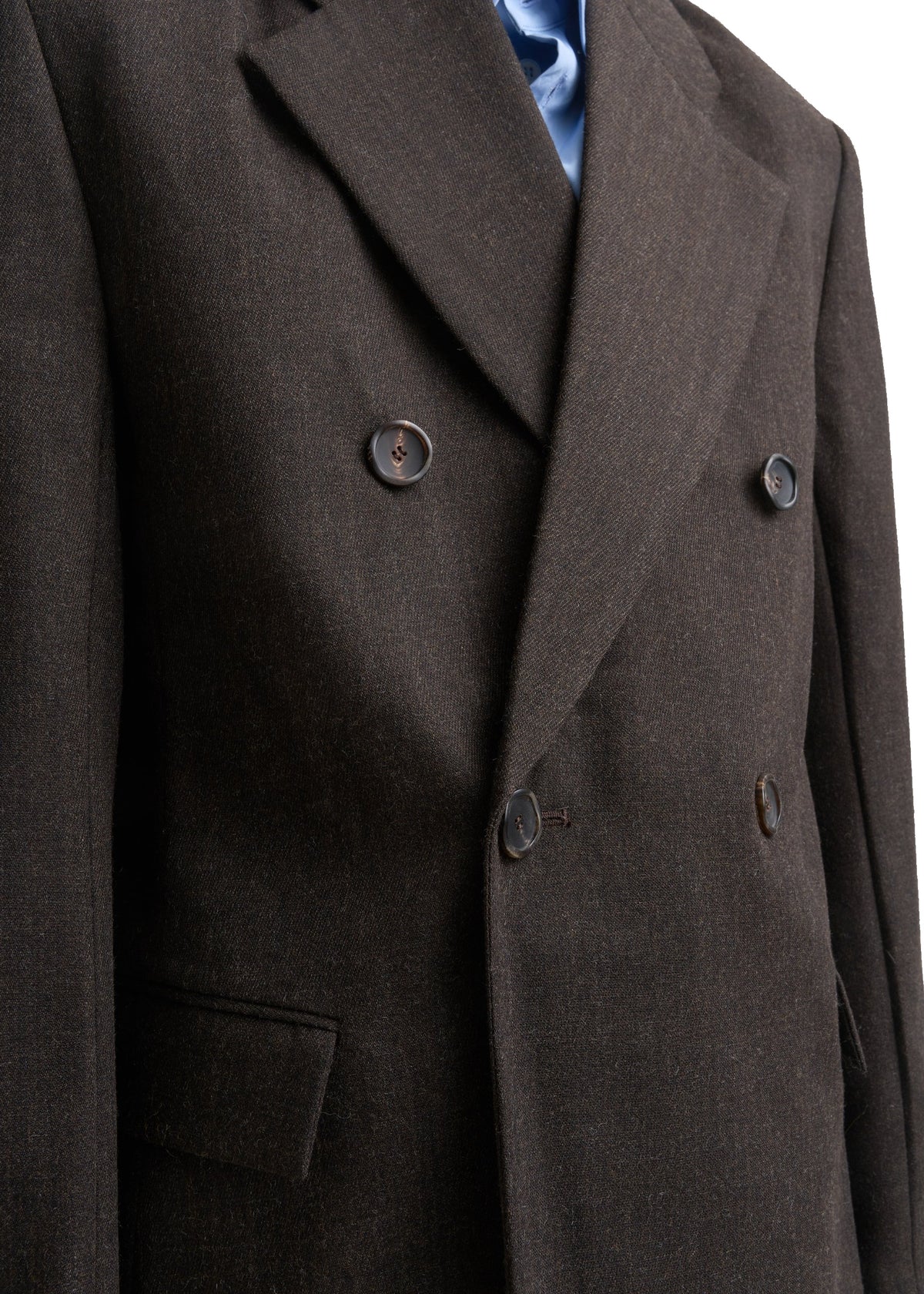 DONOVAN BLAZER - DARK BROWN