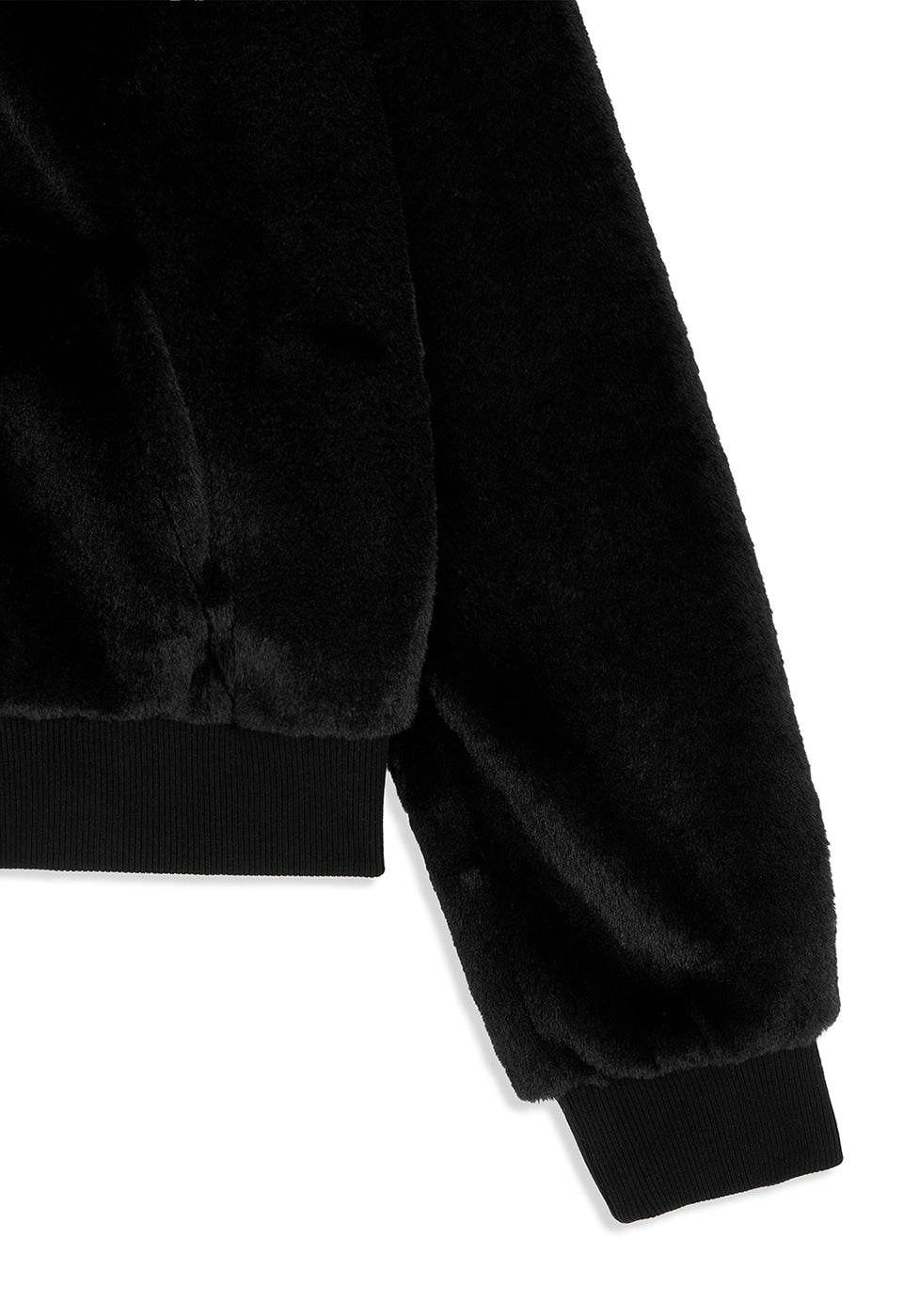 Woven Fleece Appliqué Zipup Jacket