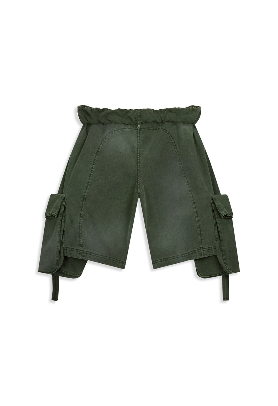 ROLLED WAIST CARGO SHORTS KHAKI