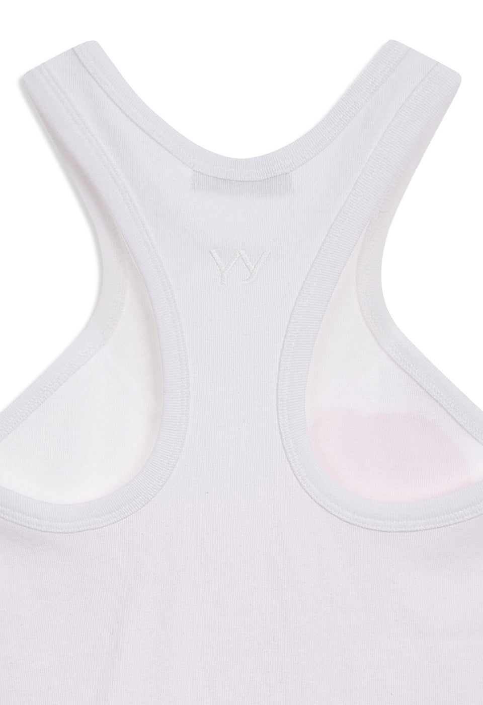 FLOWER RACER TANK WHITE