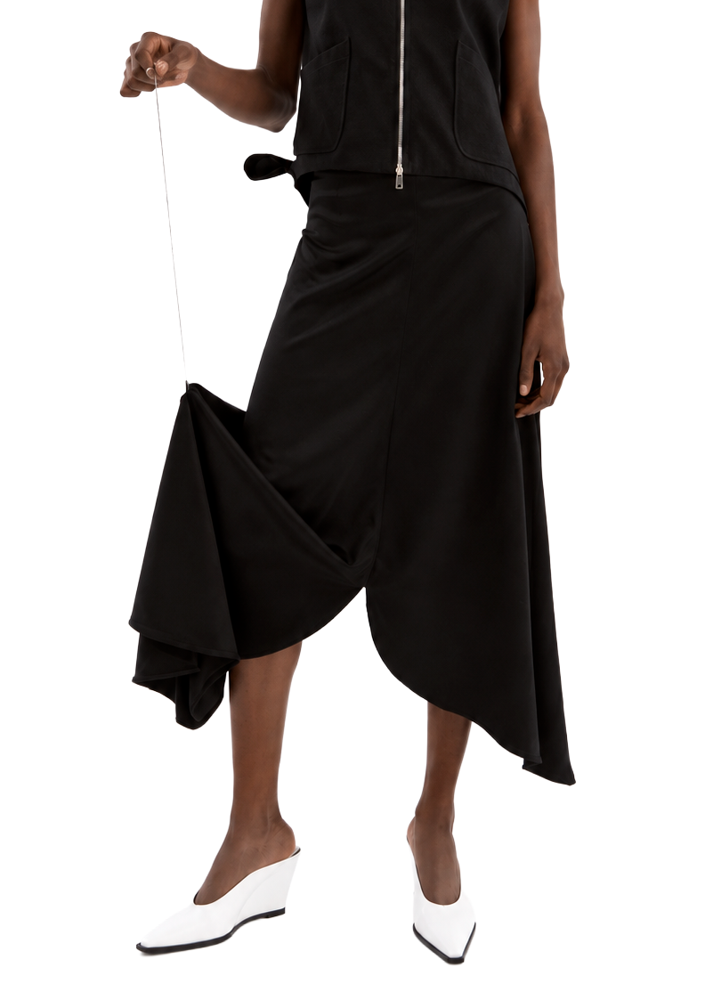 VESPER CHAIN DETAILED SKIRT