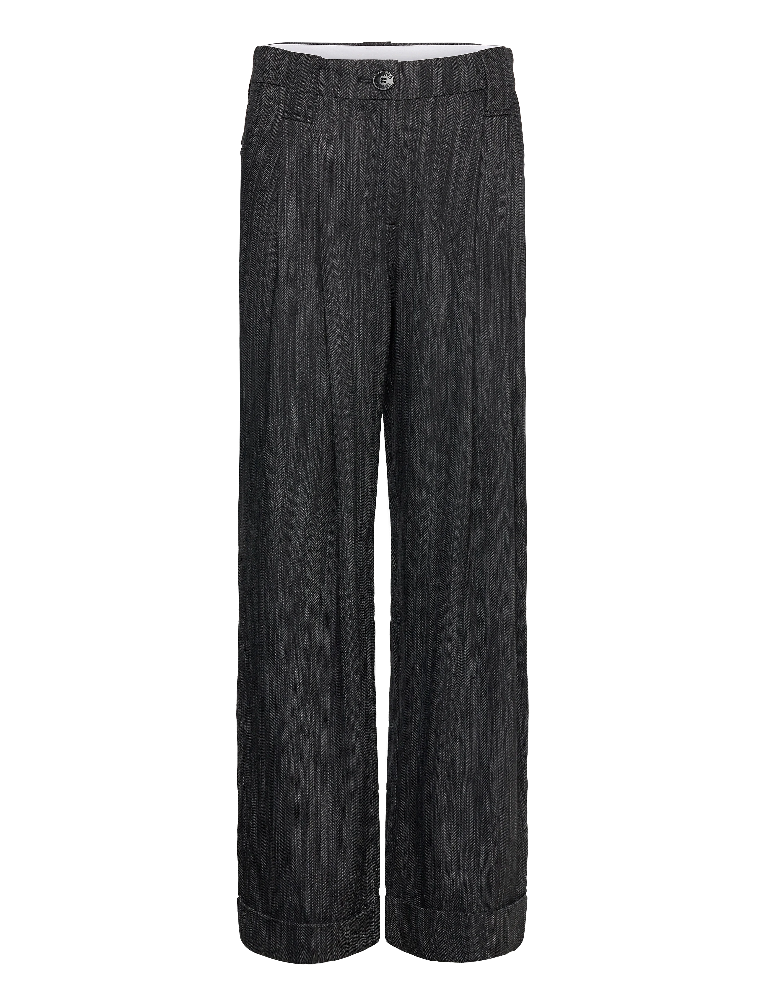 SUITING MID WAIST PLEAT PANTS