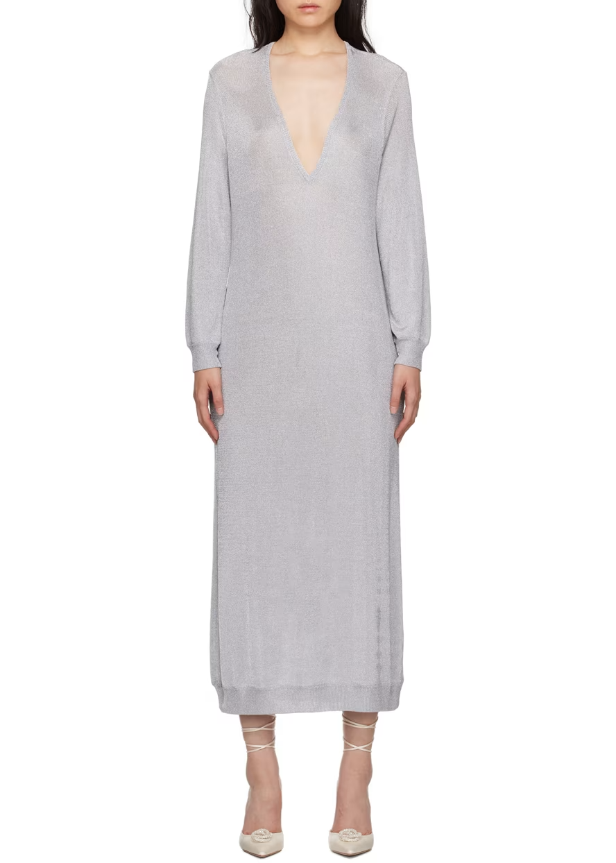 Silver 'The Croft' Maxi Dress