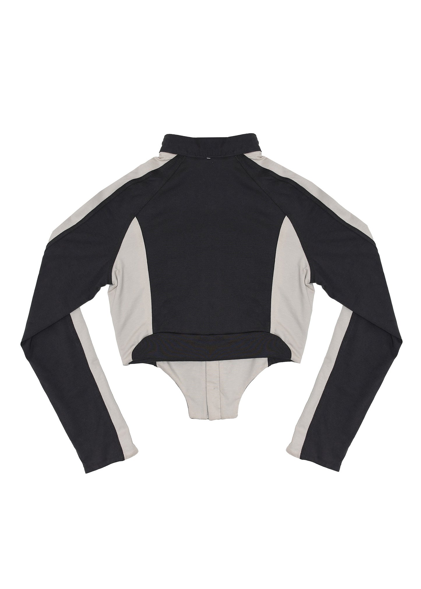 PLUG REVERSIBLE LIGHT JACKET — CHARCOAL/CREAM