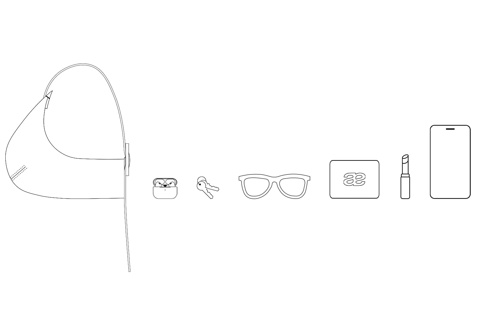 Petit Gondol Black Grained