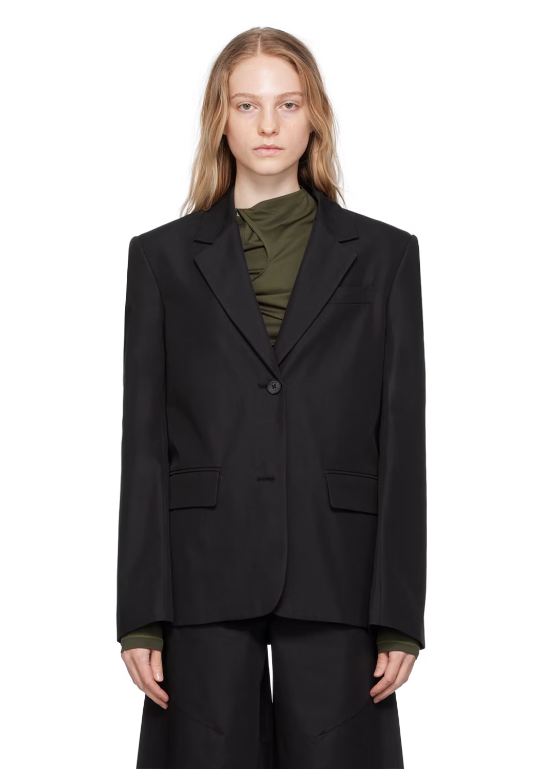 SINGLE-BREASTED BLAZER
