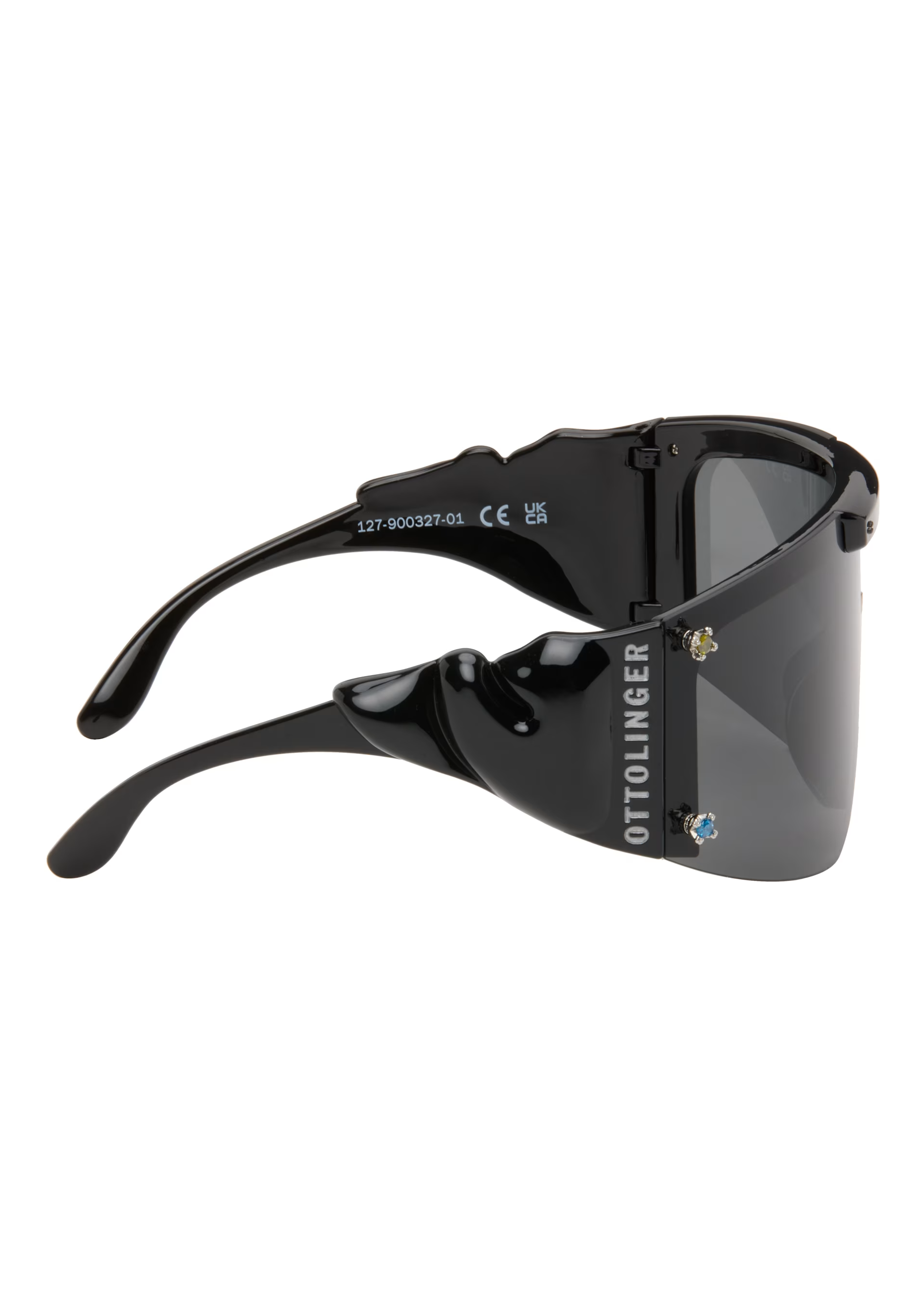 Gem-Stud Knotted Sunglasses