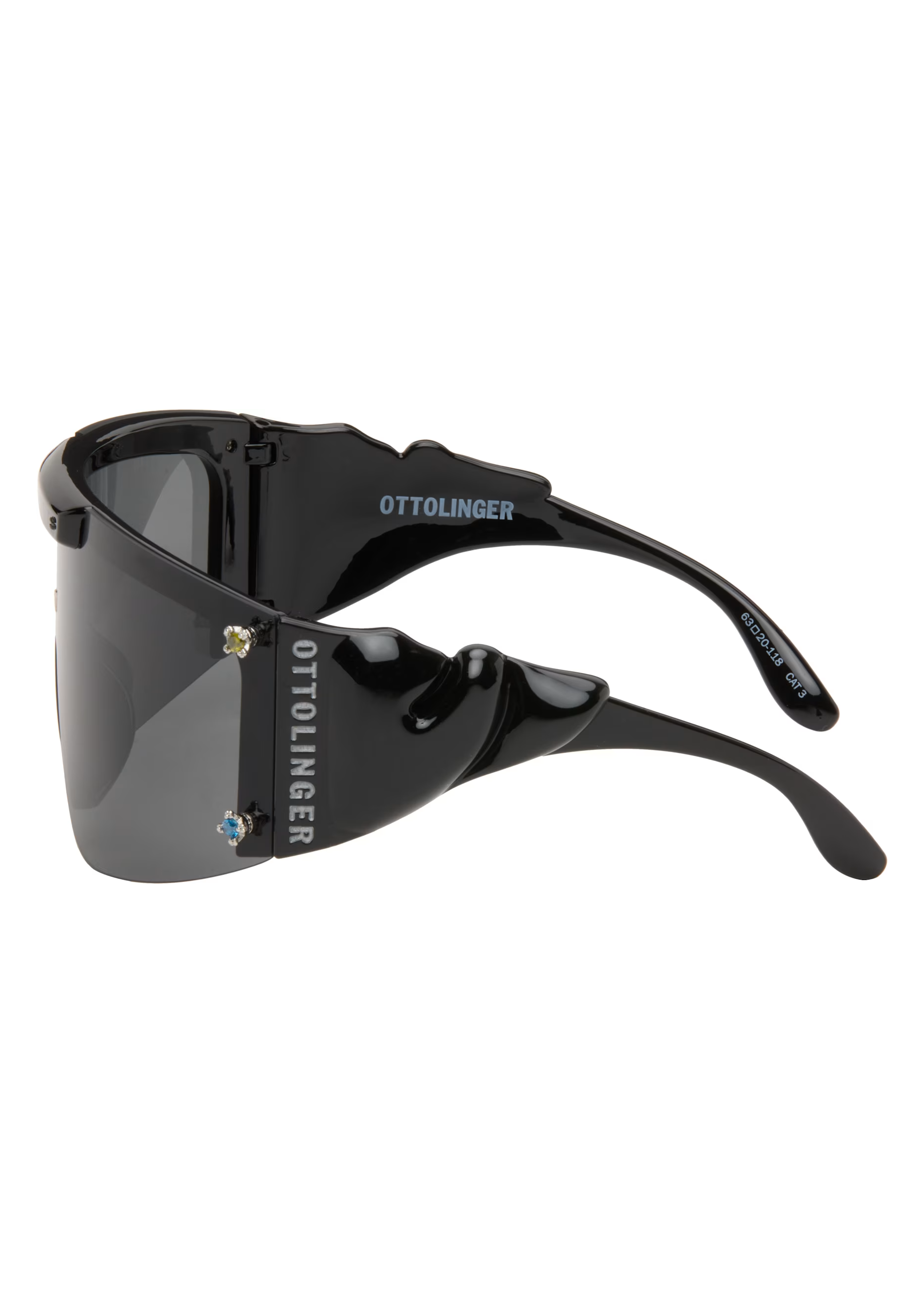 Gem-Stud Knotted Sunglasses