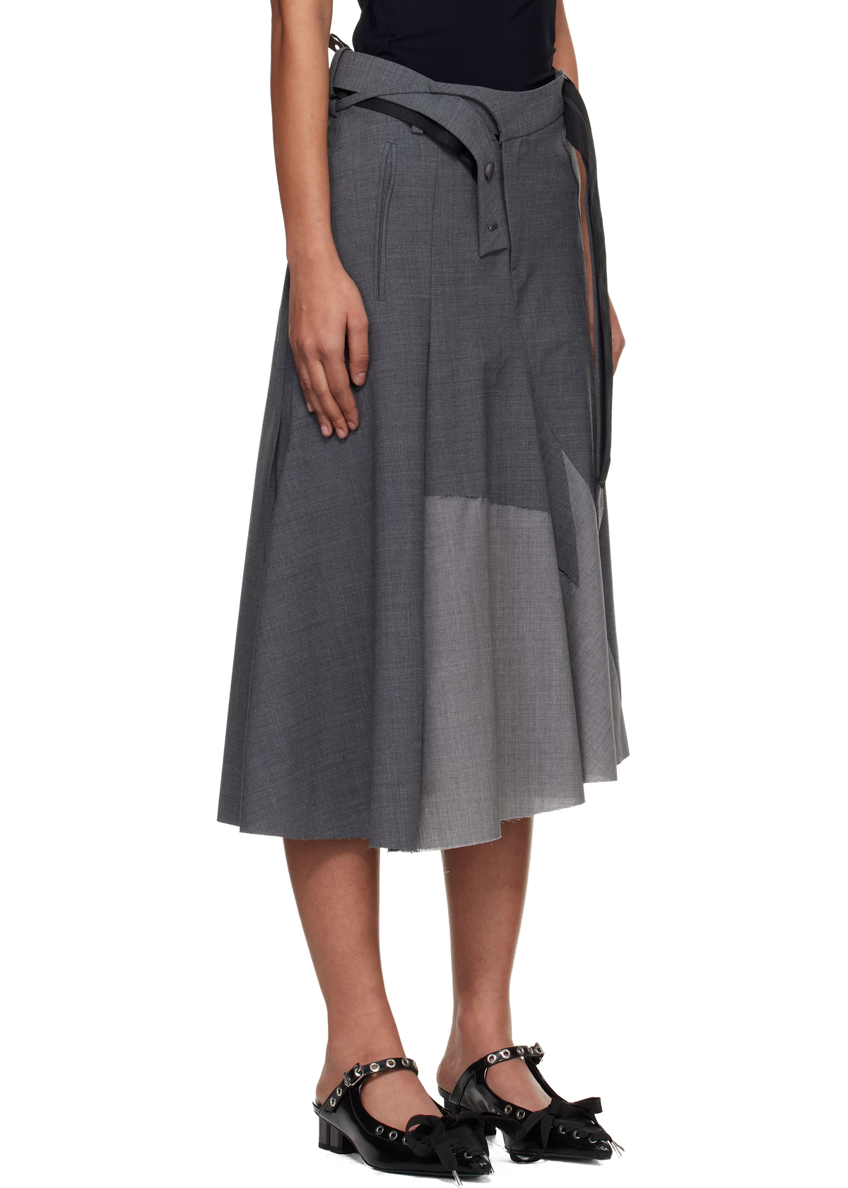 Strapped Business Skirt