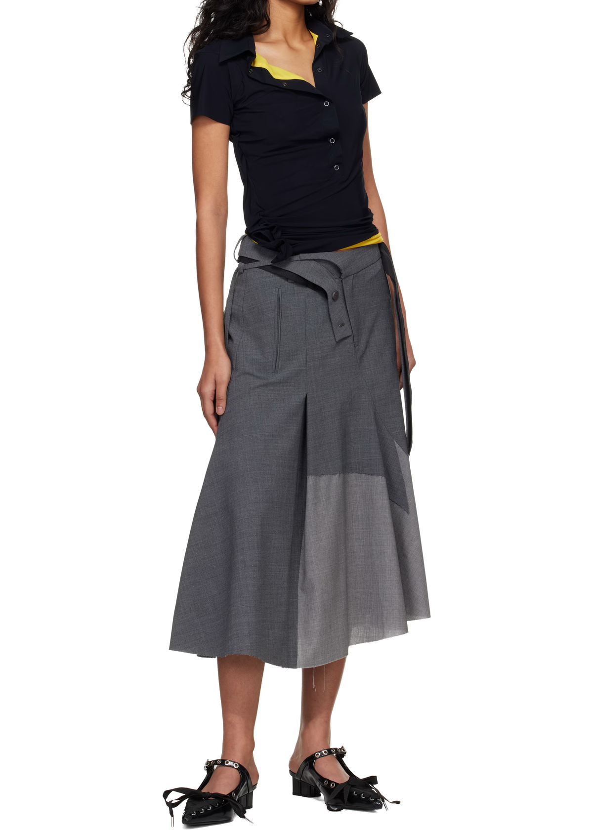 Strapped Business Skirt