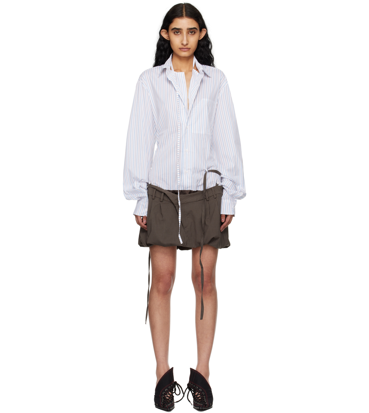 Deconstructed Shirt Dress